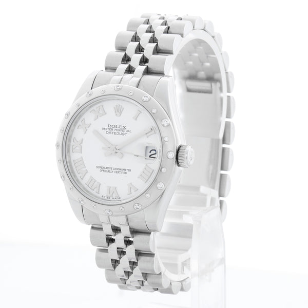 Rolex Datejust Midsize Ladies Steel Watch 178344
