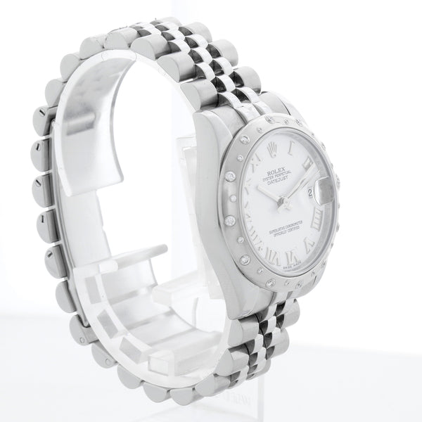Rolex Datejust Midsize Ladies Steel Watch 178344