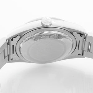 Rolex Datejust Men's Stainless Steel Automatic Watch Smooth Bezel 16200