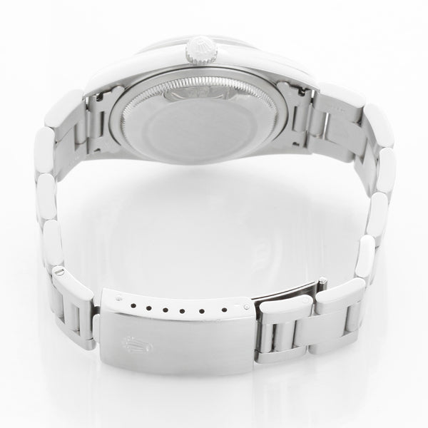 Rolex Datejust Men's Stainless Steel Automatic Watch Smooth Bezel 16200