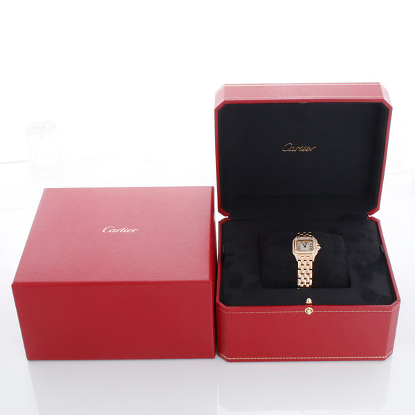 Cartier 18K Yellow Gold Panther Ladies Watch WF3254B9 1280