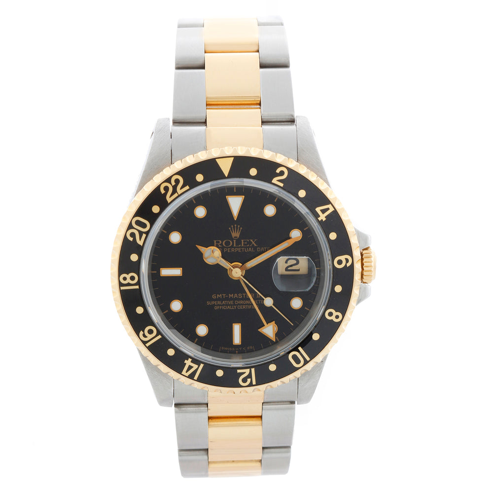 Rolex GMT - Master II Men's 2-Tone Watch 16713