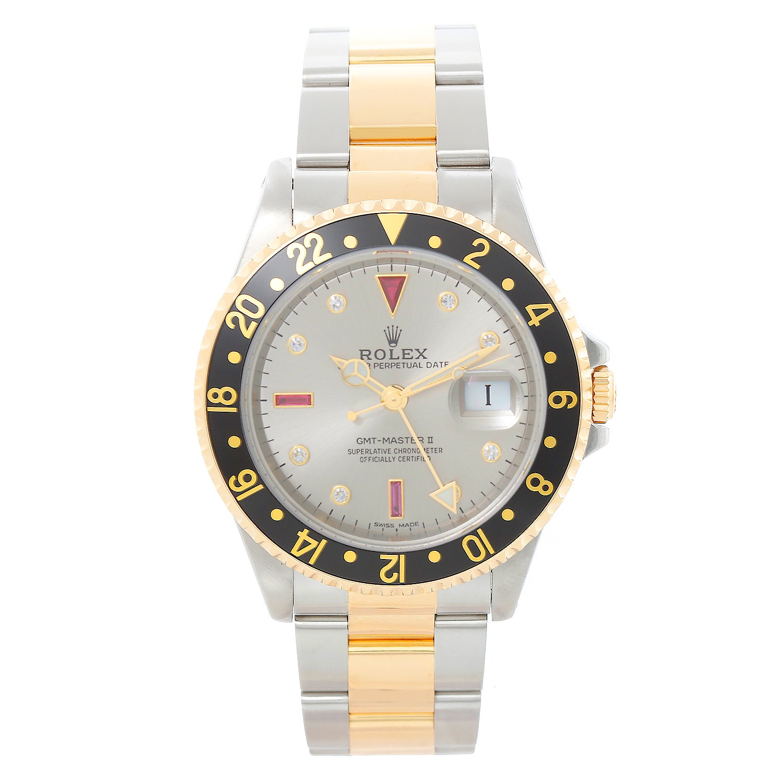 Men's Rolex GMT-Master II Watch 16713 