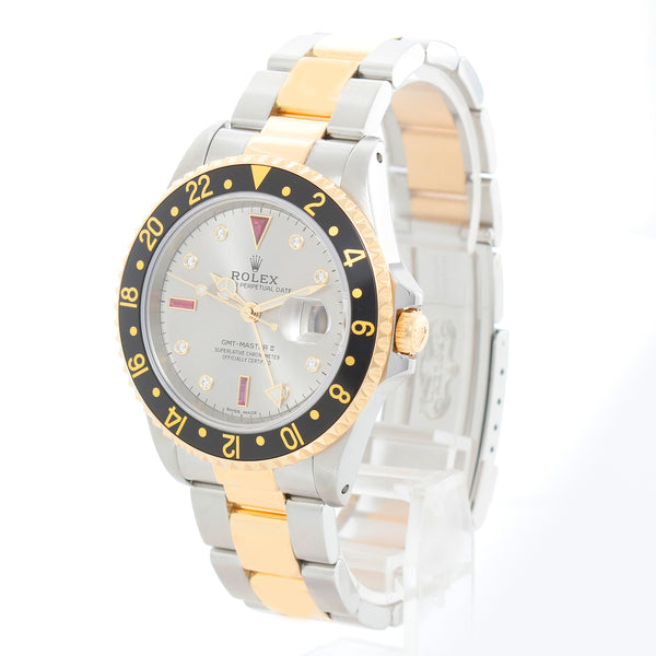 Rolex GMT - Master II Men's 2-Tone Watch 16713