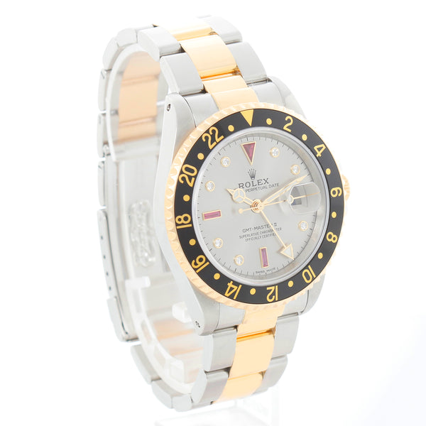 Rolex GMT - Master II Men's 2-Tone Watch 16713