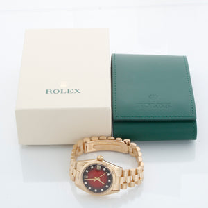 Rolex President Midsize 18K Yellow Gold Watch 6827