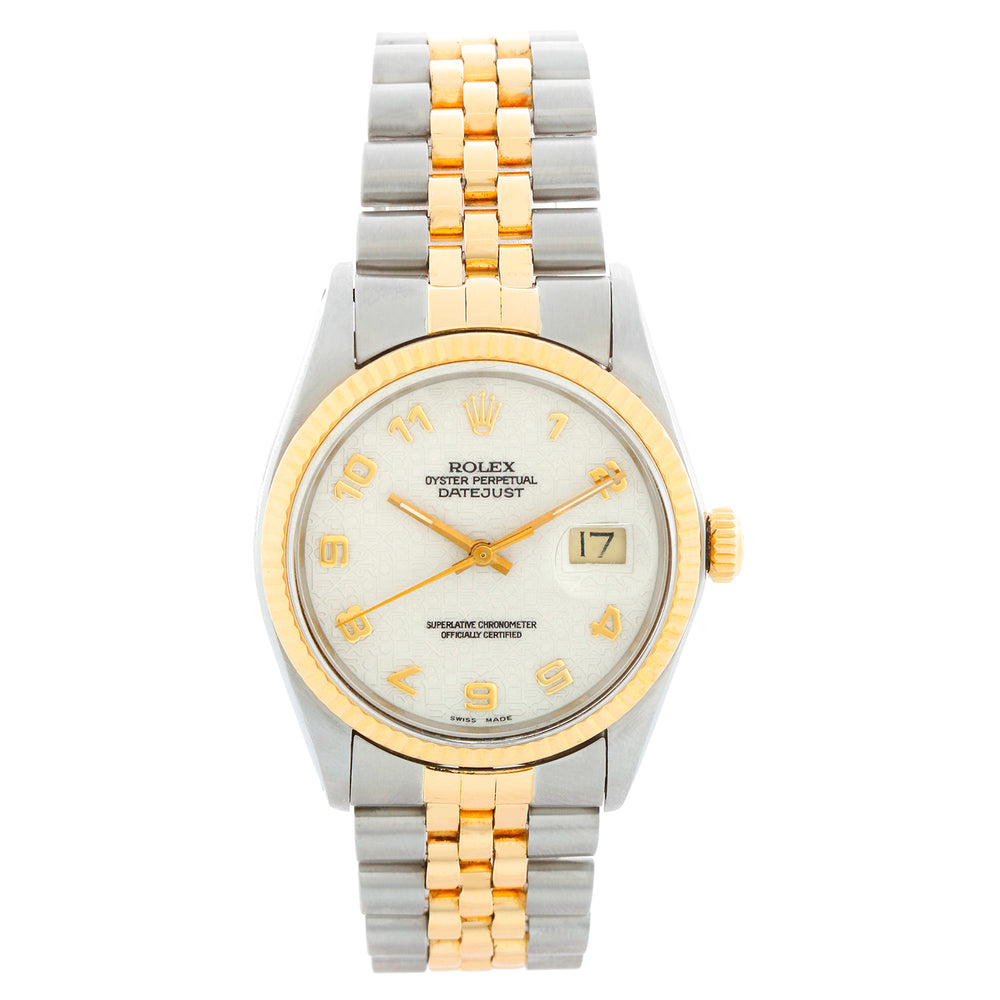 Rolex Datejust 16013 Steel & Gold 2-Tone Men's Watch