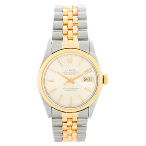 Rolex Datejust Men's Automatic  2-Tone Steel & Gold  Watch 16013