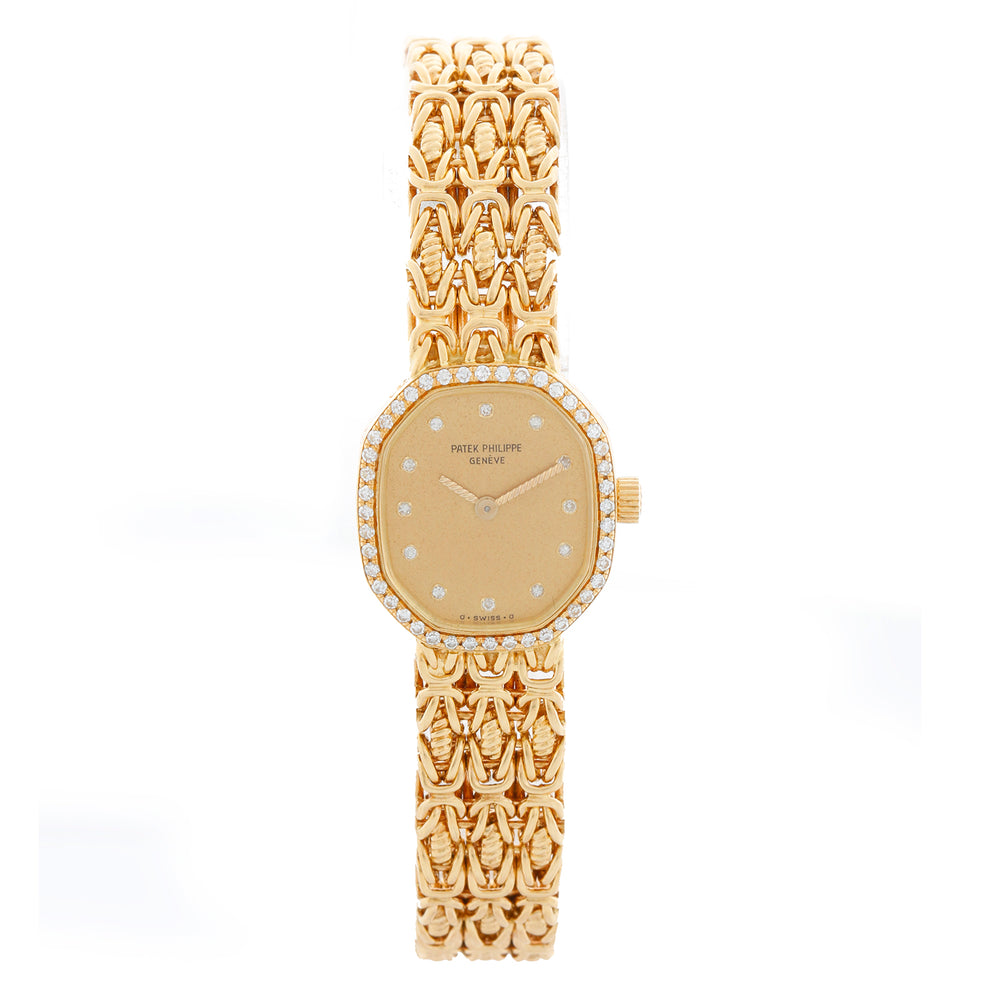 Vintage Patek Philippe 18k Yellow Gold Ladies Watch Ref. 4581-3