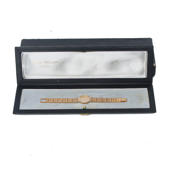 Vintage Patek Philippe 18k Yellow Gold Ladies Watch Ref. 4581-3