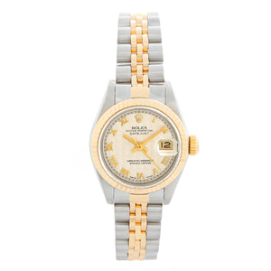 Rolex  2-Tone Datejust Steel & Gold Ladies Watch 69173