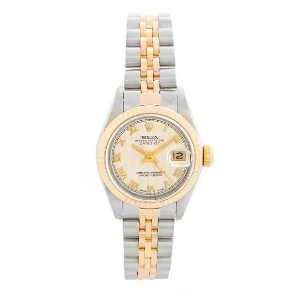 Rolex  2-Tone Datejust Steel & Gold Ladies Watch 69173