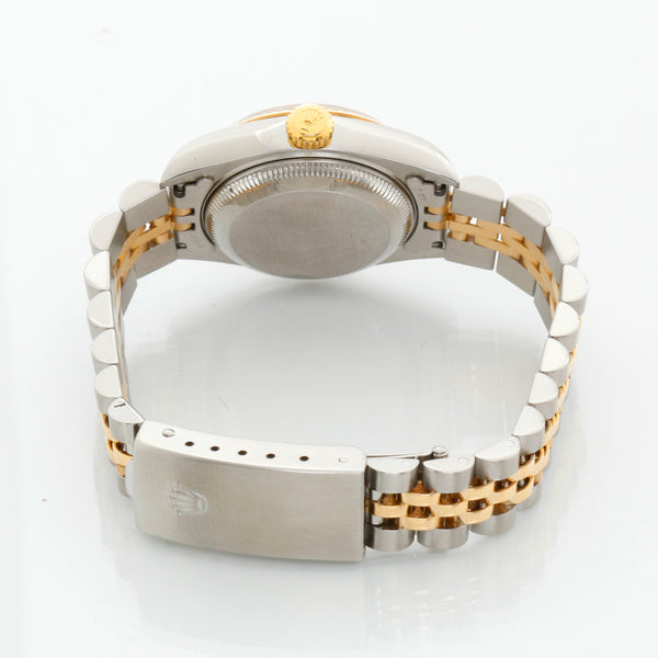 Rolex Ladies Datejust 2-Tone Watch 69173 Champagne Dial