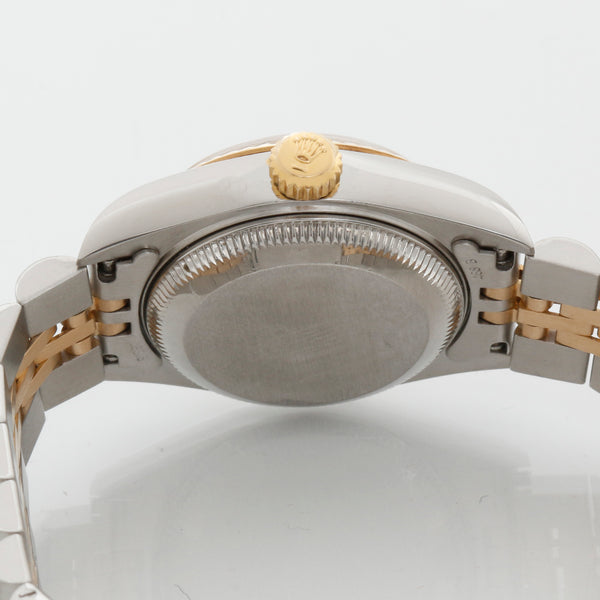 Rolex Ladies Datejust 2-Tone Watch 69173 Champagne Dial