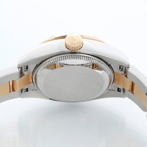 Rolex Ladies Datejust 2-Tone Diamond Watch 179313 Gold Champagne Mother of Pearl Dial