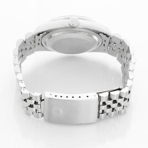 Men's Rolex Datejust Watch 16220 Stainless Steel  Blue Dial