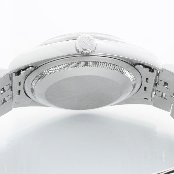 Men's Rolex Datejust Watch 16220 Stainless Steel  Blue Dial