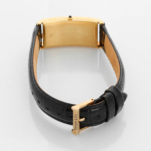 Tiffany & Co. Waldan #1 Possible Prototype Rare Ladies Yellow Gold Tank Watch