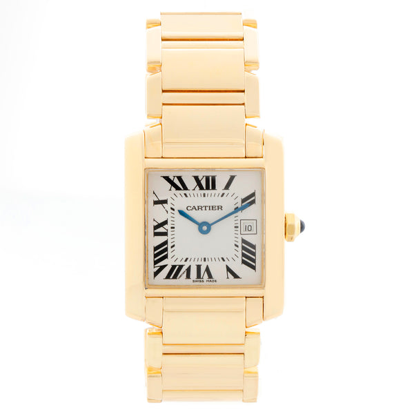Cartier Tank Francaise Midsize Gold Unisex Watch W50014N2