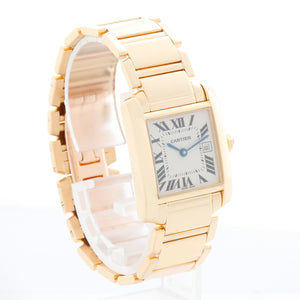 Cartier Tank Francaise Midsize Gold Unisex Watch W50014N2