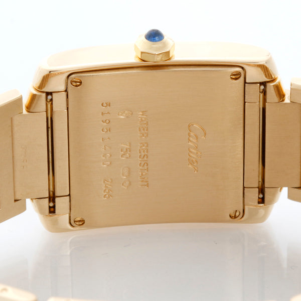 Cartier Tank Francaise Midsize Gold Unisex Watch W50014N2