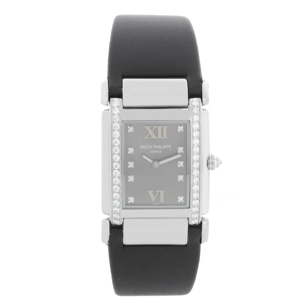 Patek Philippe Twenty-4 White Gold Diamond Ladies Watch 4920G (4920)