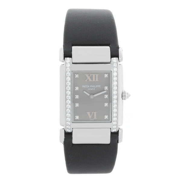 Patek Philippe Twenty-4 White Gold Diamond Ladies Watch 4920G (4920)