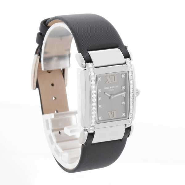 Patek Philippe Twenty-4 White Gold Diamond Ladies Watch 4920G (4920)