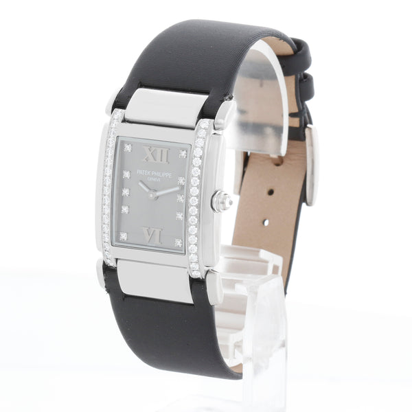Patek Philippe Twenty-4 White Gold Diamond Ladies Watch 4920G (4920)