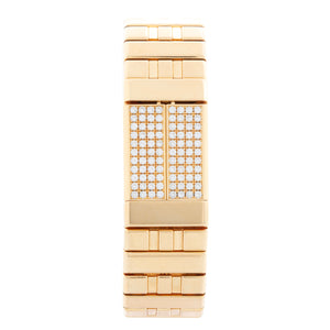 Extremely Rare And Collectable Van Cleef & Arpels Domino 39 Ladies Yellow Gold Diamond Dress Watch