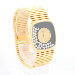 Chopard Happy Diamond 18k Yellow Gold Black Onyx