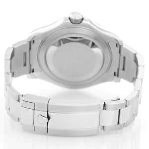 Rolex Dark Rhodium Yacht - Master Men's Stainless Steel Watch 116622