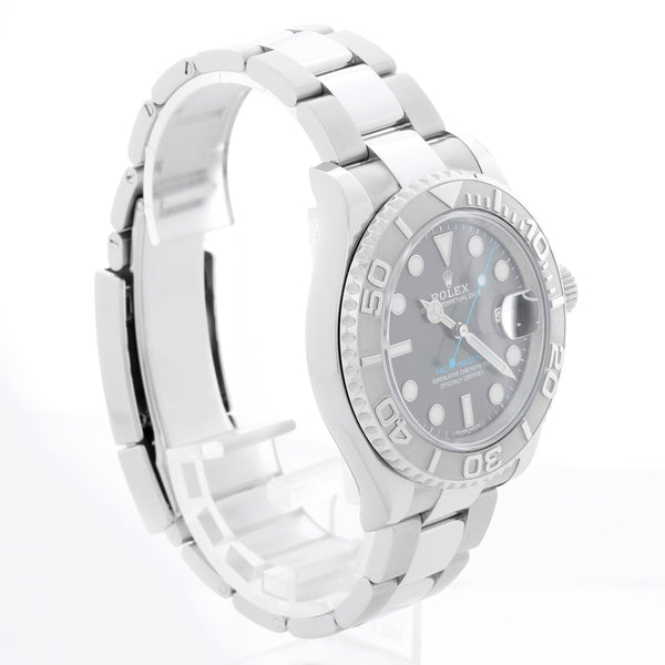 Rolex Dark Rhodium Yacht - Master Men's Stainless Steel Watch 116622
