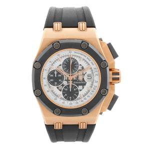 Audemars Piguet Rubens Barrichello II Offshore Chronograph Rose Gold Men's Watch 26078RO.OO.D002CR.01
