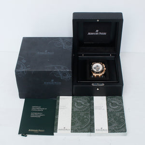 Audemars Piguet Rubens Barrichello II Offshore Chronograph Rose Gold Men's Watch 26078RO.OO.D002CR.01