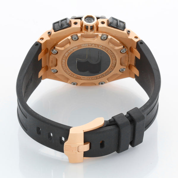 Audemars Piguet Rubens Barrichello II Offshore Chronograph Rose Gold Men's Watch 26078RO.OO.D002CR.01