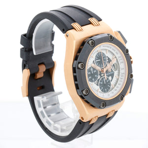 Audemars Piguet Rubens Barrichello II Offshore Chronograph Rose Gold Men's Watch 26078RO.OO.D002CR.01