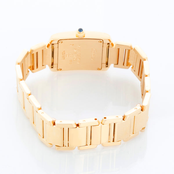 Cartier Tank Francaise 18k Yellow Gold Ladies Watch W50002N2 1820