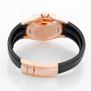 Rolex Yacht - Master 18k Eve Rose Gold Men's Watch 116655