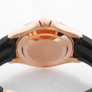 Rolex Yacht - Master 18k Eve Rose Gold Men's Watch 116655