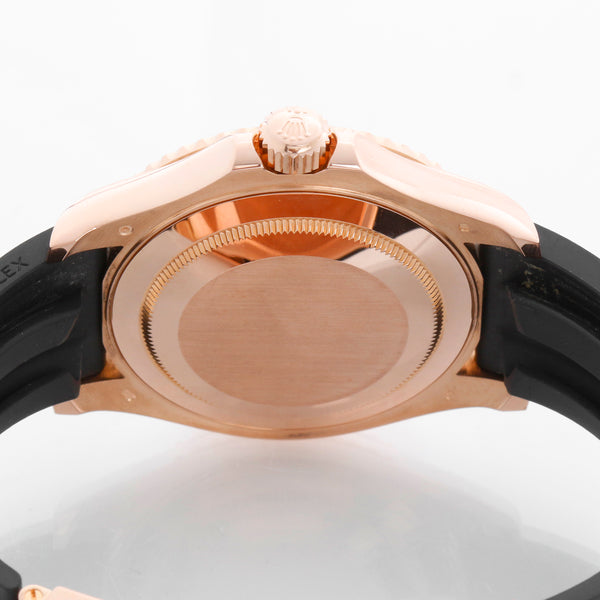 Rolex Yacht - Master 18k Eve Rose Gold Men's Watch 116655