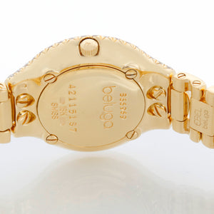 Ebel Beluga 18k Yellow Gold 24 mm Ladies Quartz Watch 866969