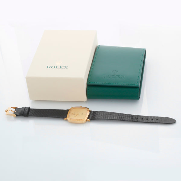 Rolex Cellini Midsize 18k Yellow Gold Watch Ref 4084