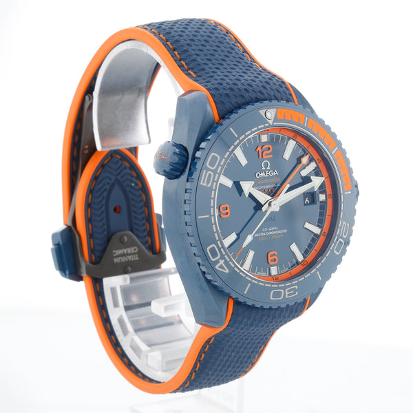 Omega Seamaster Planet Ocean Big Blue Men's Watch Ref 215.92.46.22.03.001