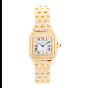 Cartier Panther Ladies 18k Yellow Gold Watch W25022B9 1070