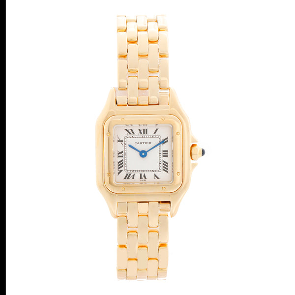 Cartier Panther Ladies 18k Yellow Gold Watch W25022B9 1070