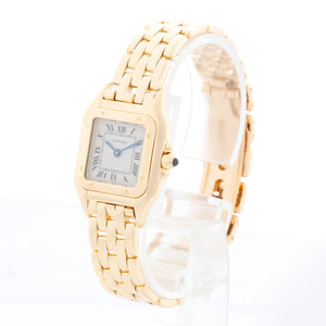Cartier Panther Ladies 18k Yellow Gold Watch W25022B9 1070