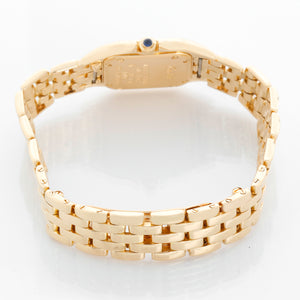 Cartier Panther Ladies 18k Yellow Gold Watch W25022B9 1070