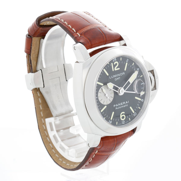 Panerai Luminor GMT Stainless Steel Men's Watch PAM 88
