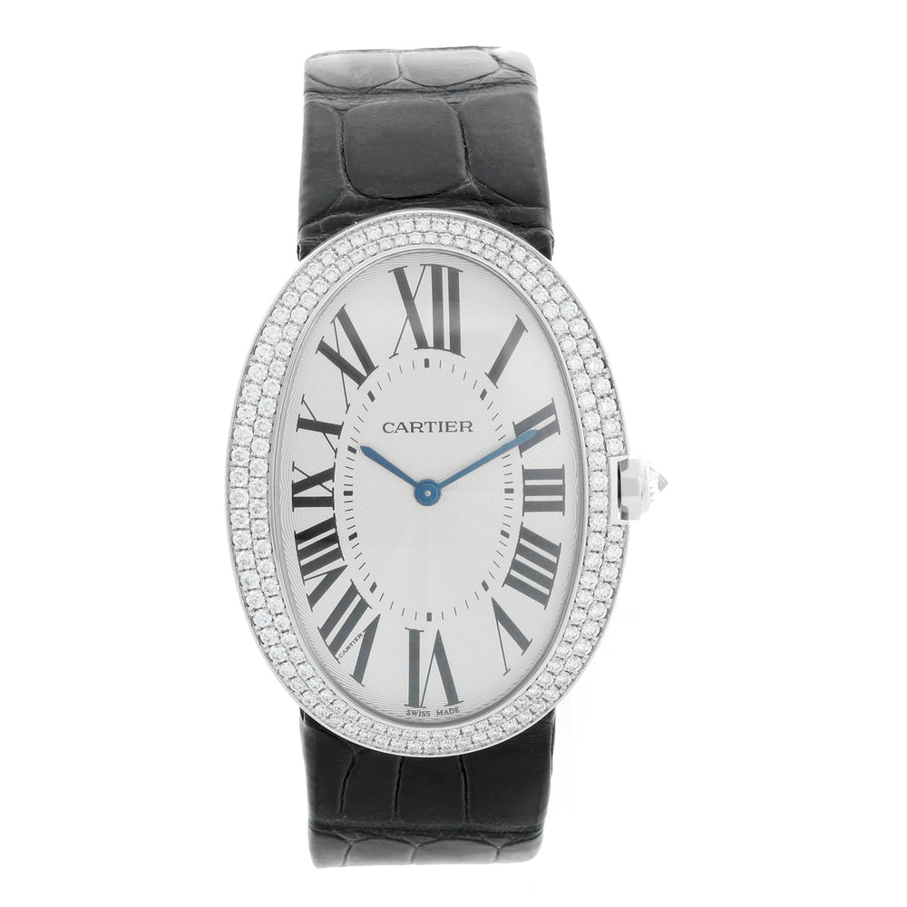 Cartier Baignoire 18K White Gold Watch 3032 WB520009